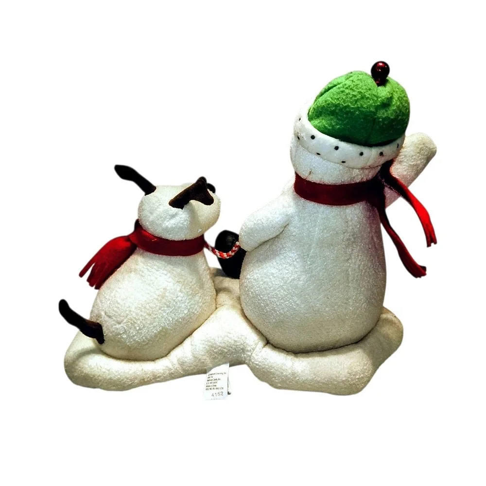 *NOT WORKING* 2004 Hallmark Snowmen‎ Jingle Pals Plush 